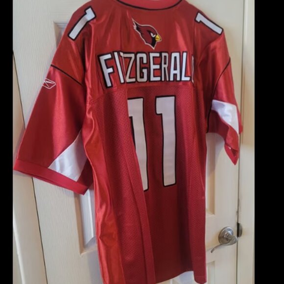 Larry Fitzgerald Reebok Authentic Cardinals Jersey #11 NWT tags stitched 52 XL - Picture 11 of 12
